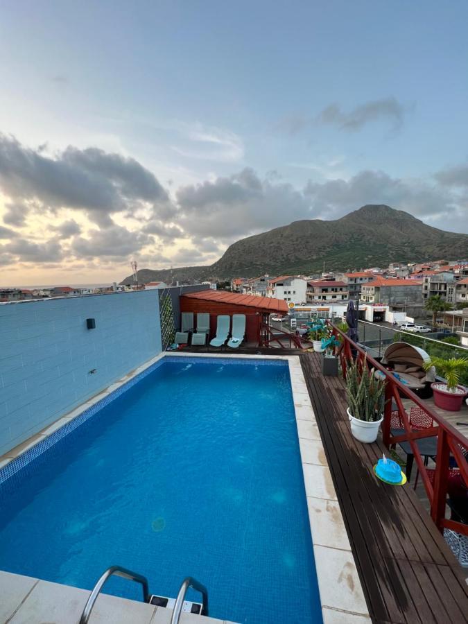 Hotel Residencial Santo Amaro Tarrafal  Exterior foto