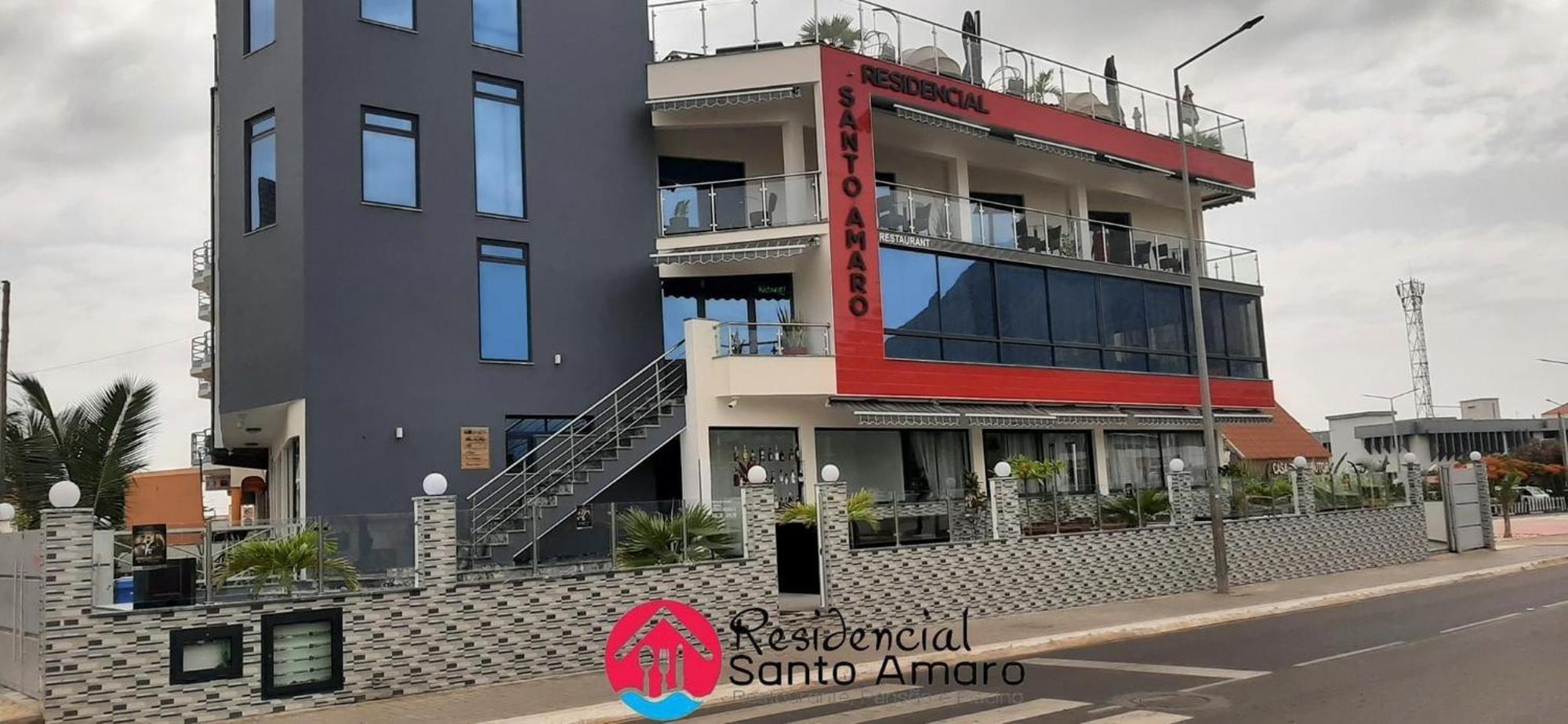 Hotel Residencial Santo Amaro Tarrafal  Exterior foto